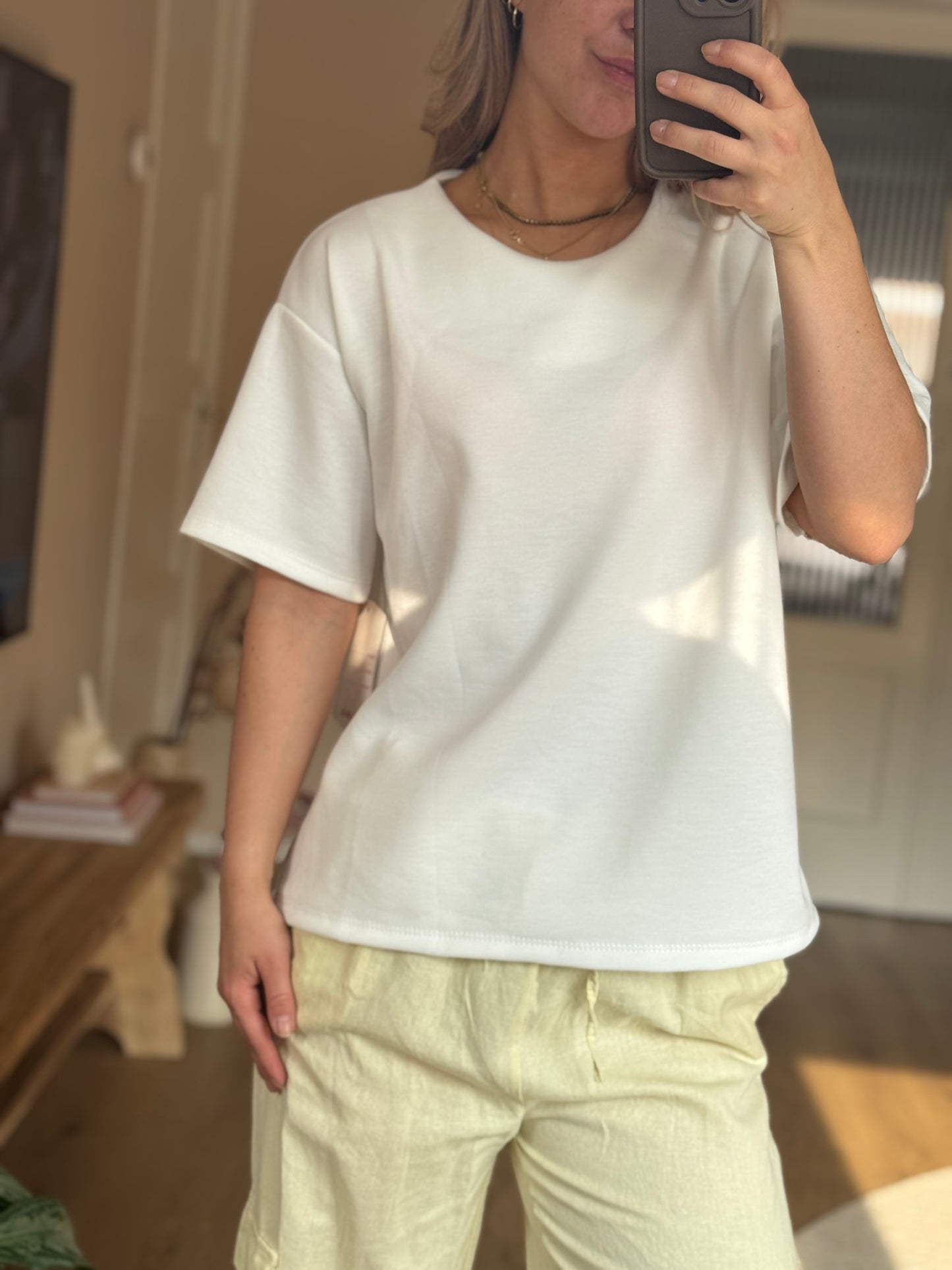 Mila T-shirt - White