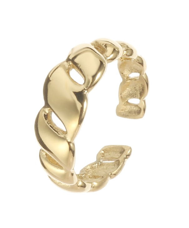 Ring met schakels - Goud