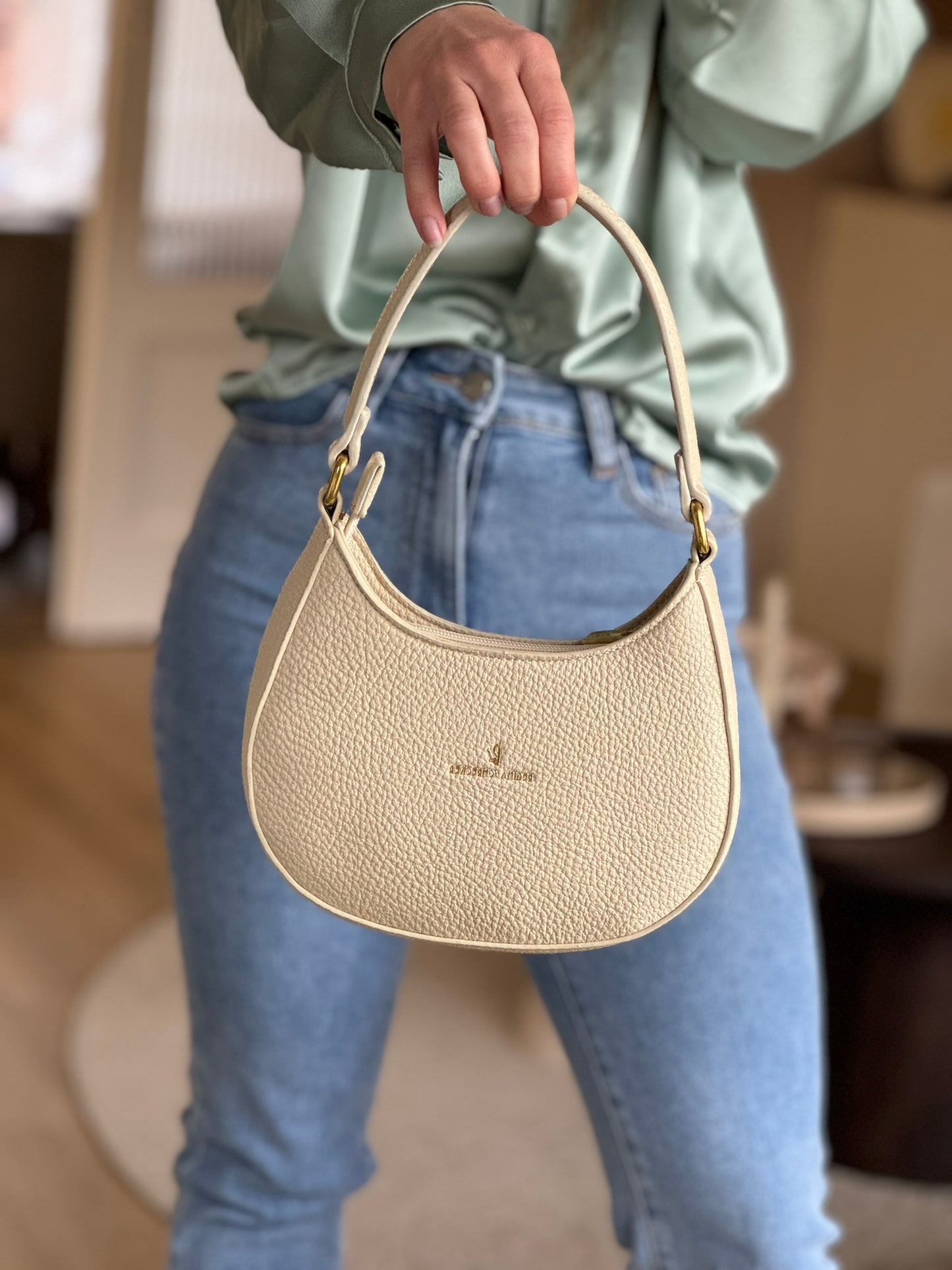 Hand bag - Beige