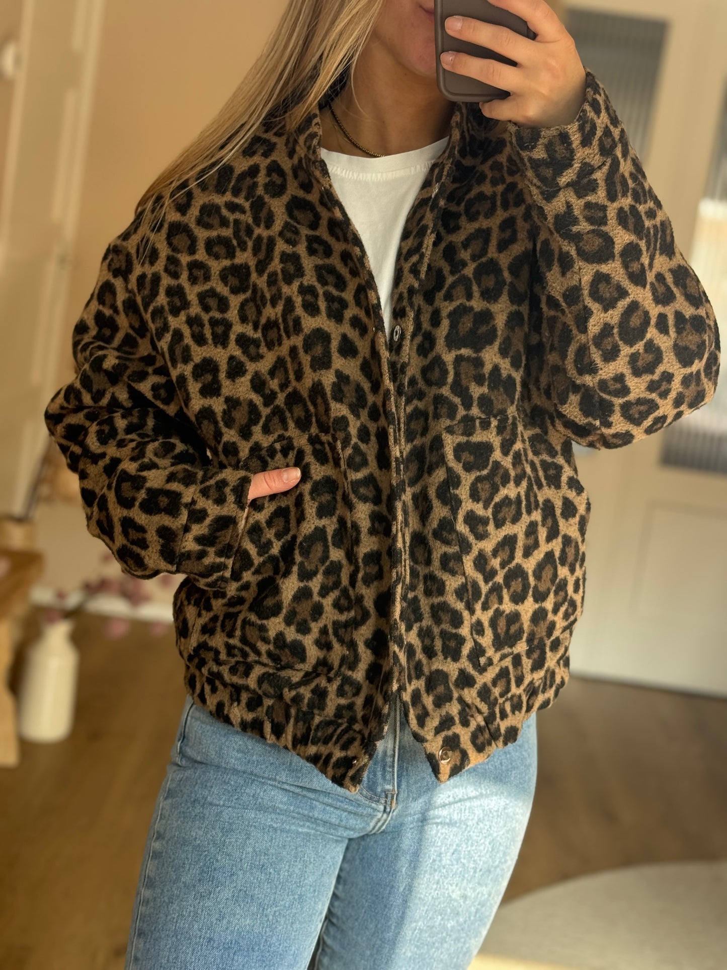 Bomber jas - panter