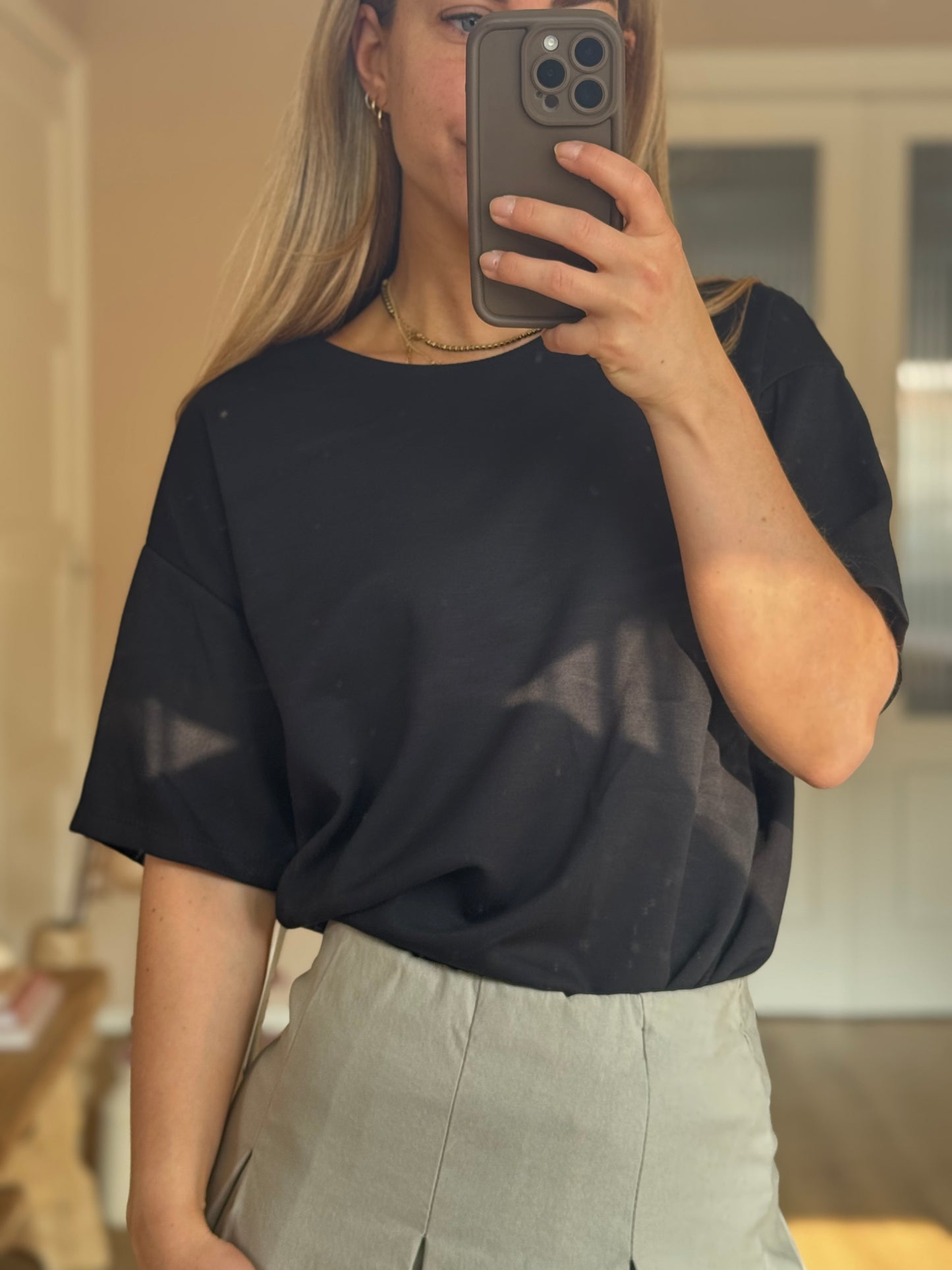 Mila T-shirt - Black