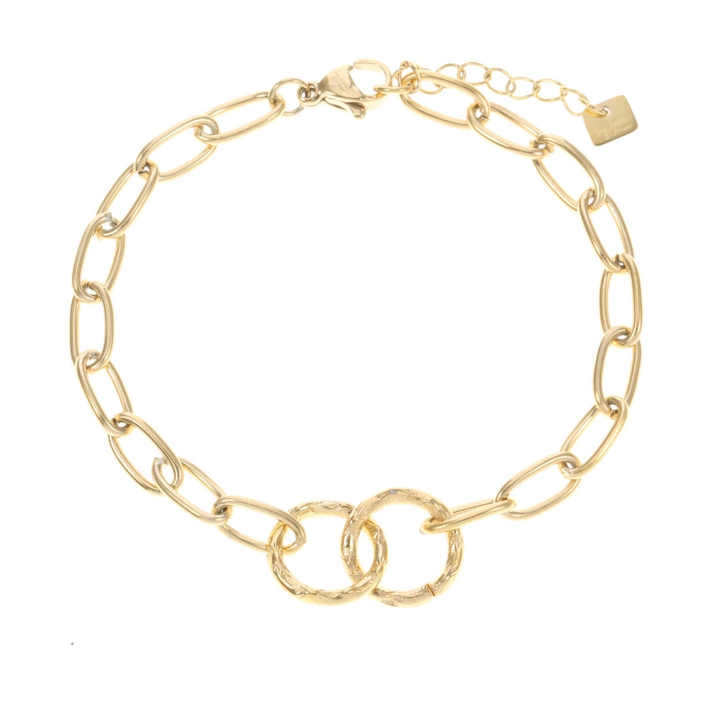 Forever connected armband - Goud
