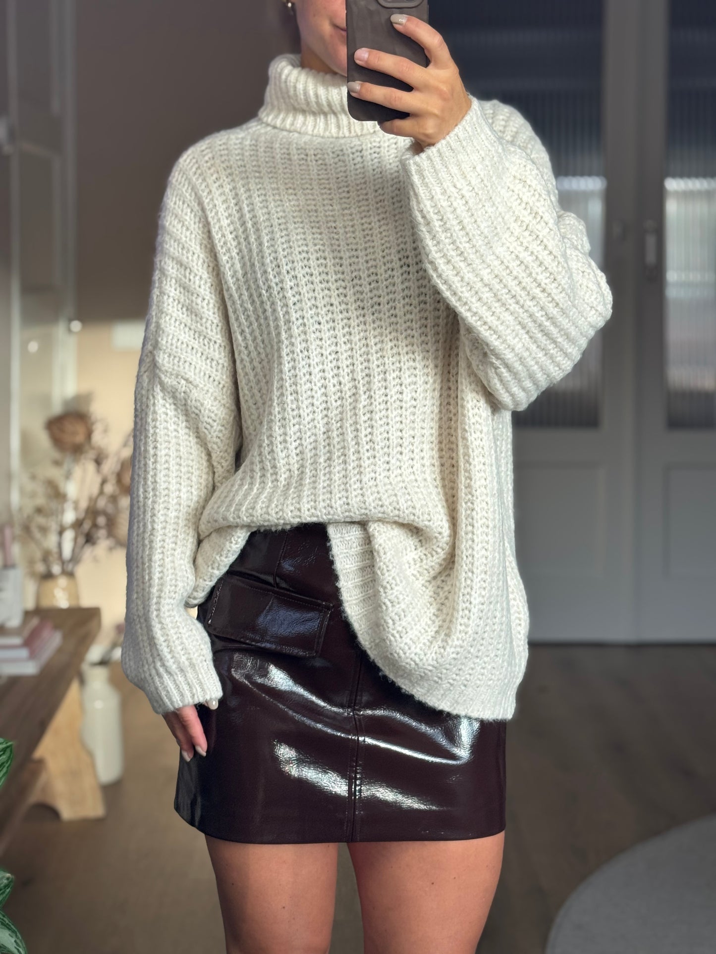 Coltrui oversized crème