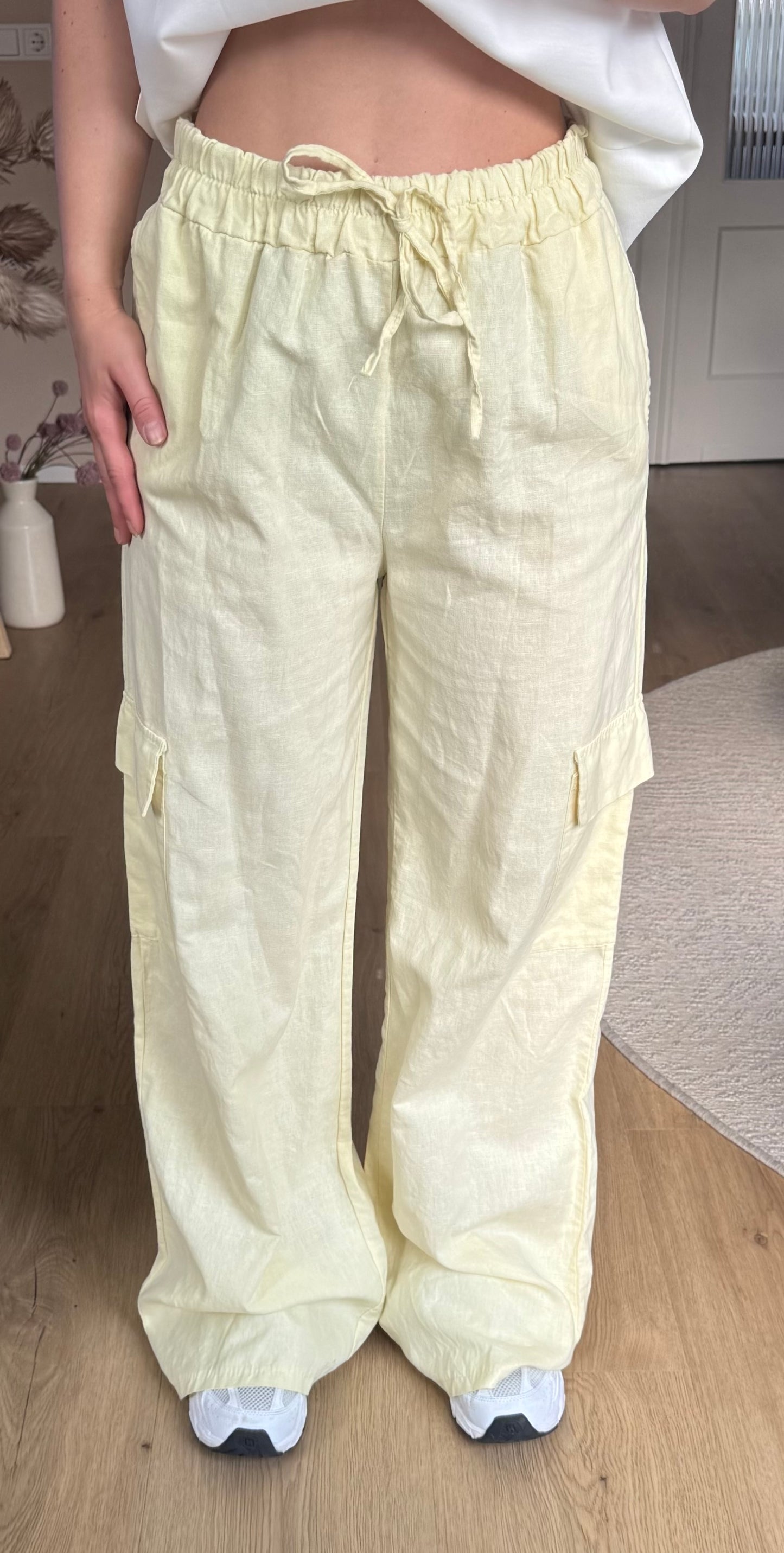 Cargo Pants - Geel
