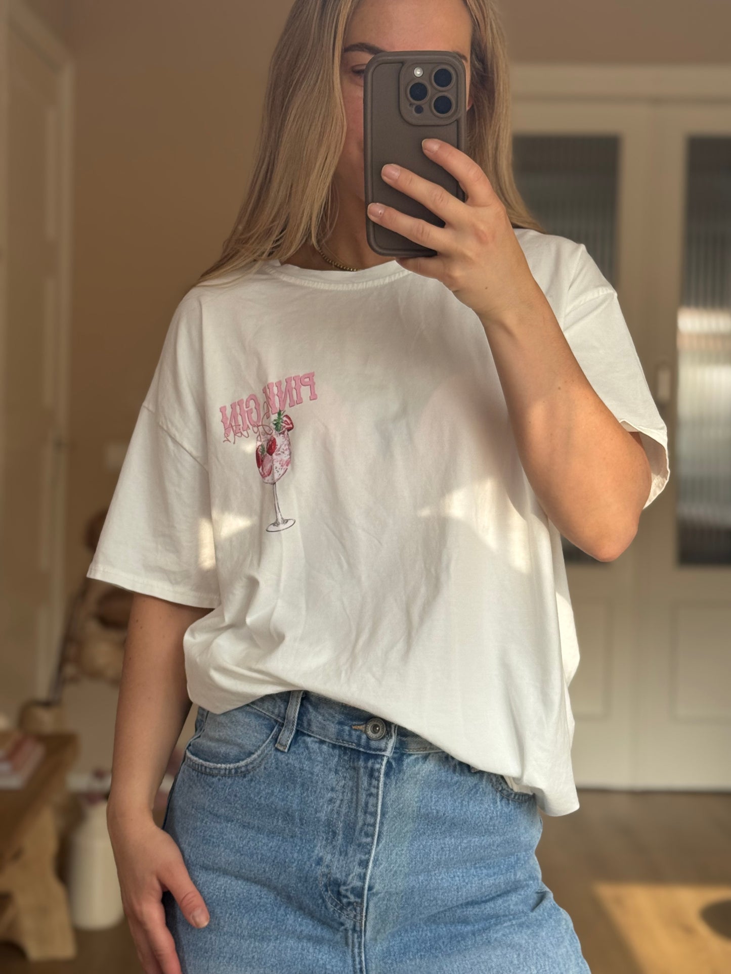 Pink Gin - White