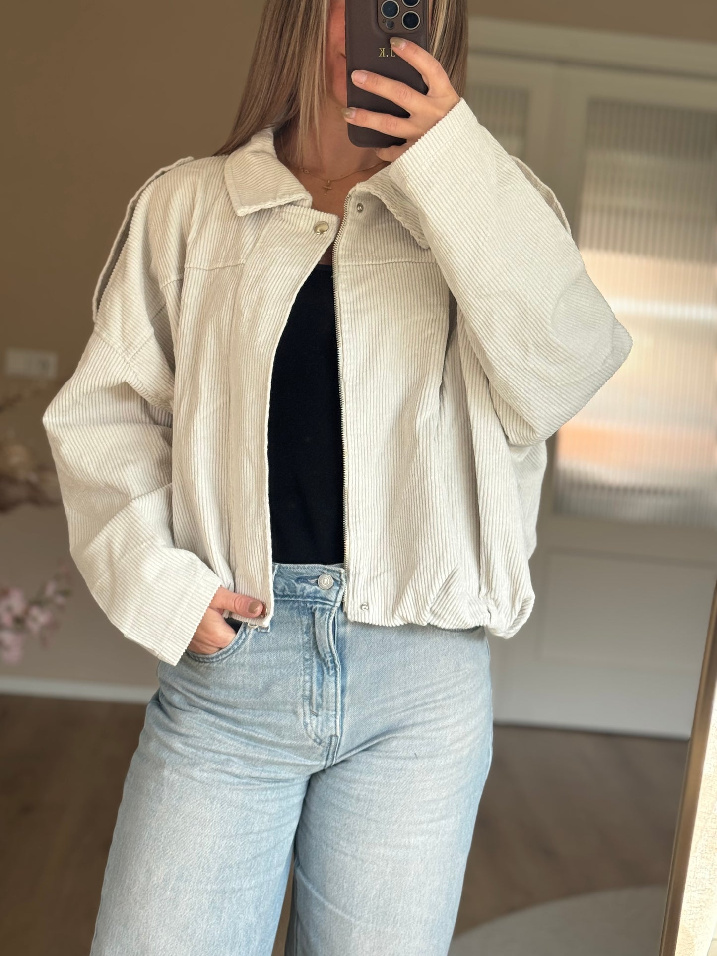 Rib jacket