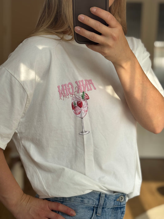 Pink Gin - White