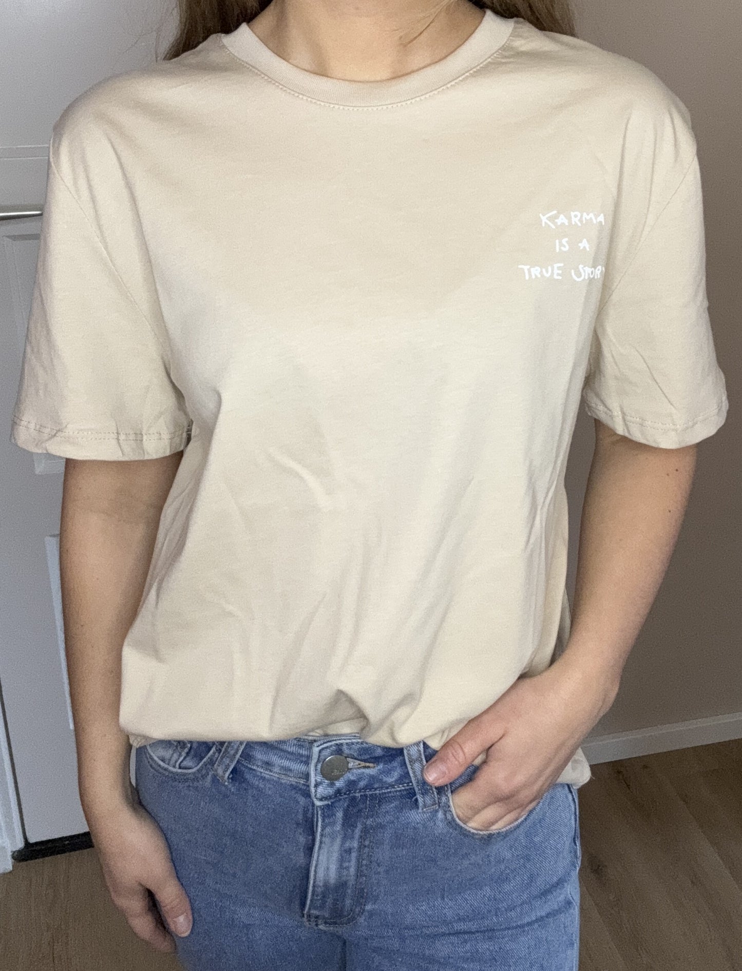T-shirtje Karma - Beige