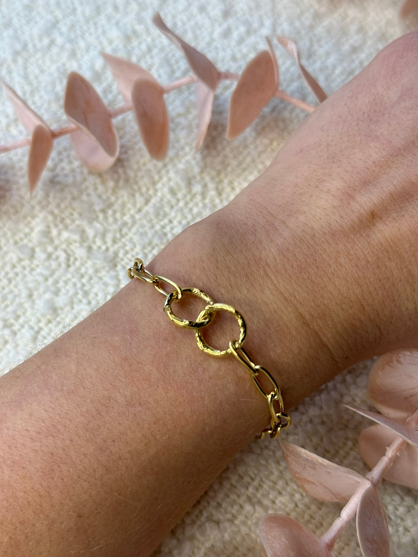 Forever connected armband - Goud
