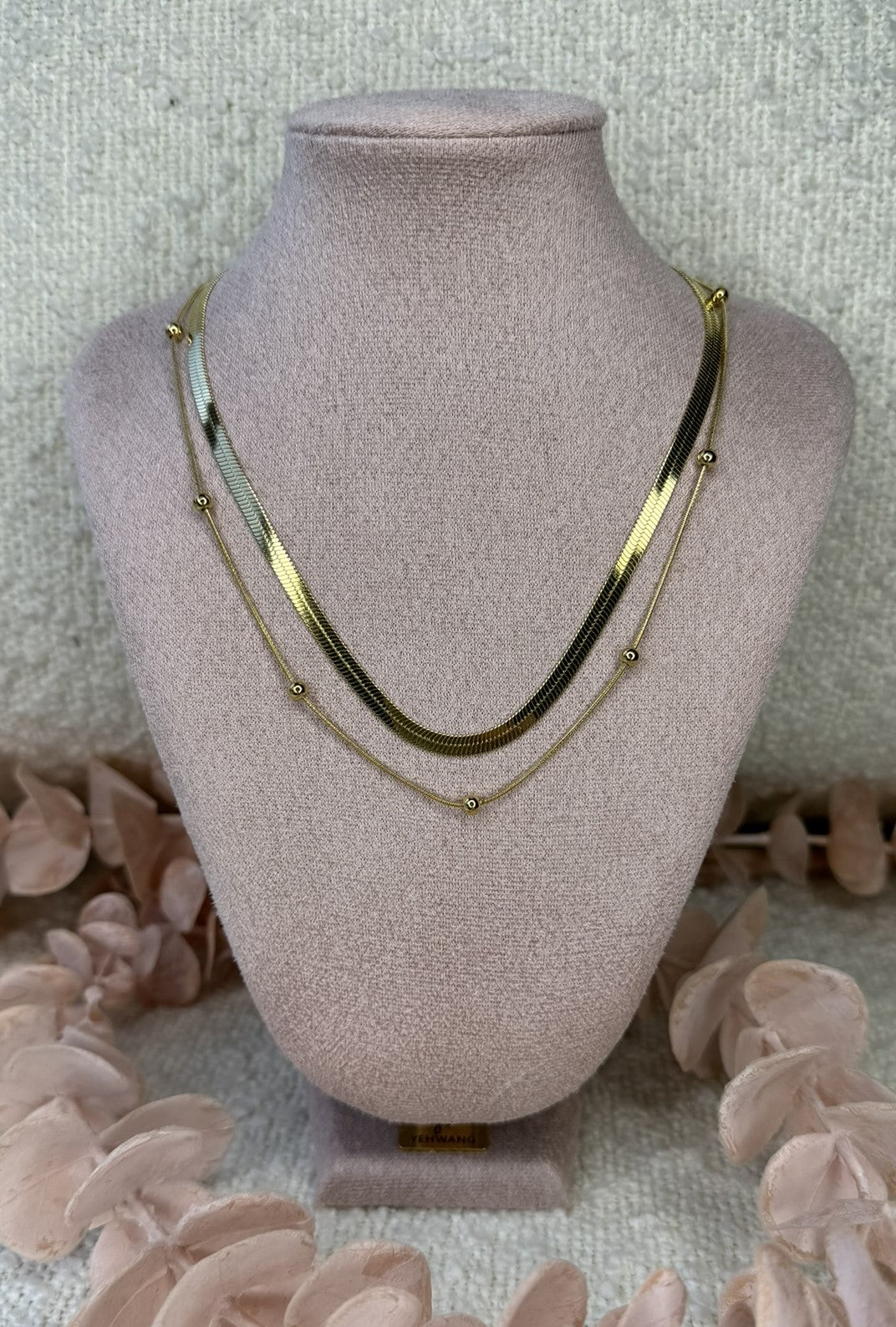 Ketting Dubbel - Goud