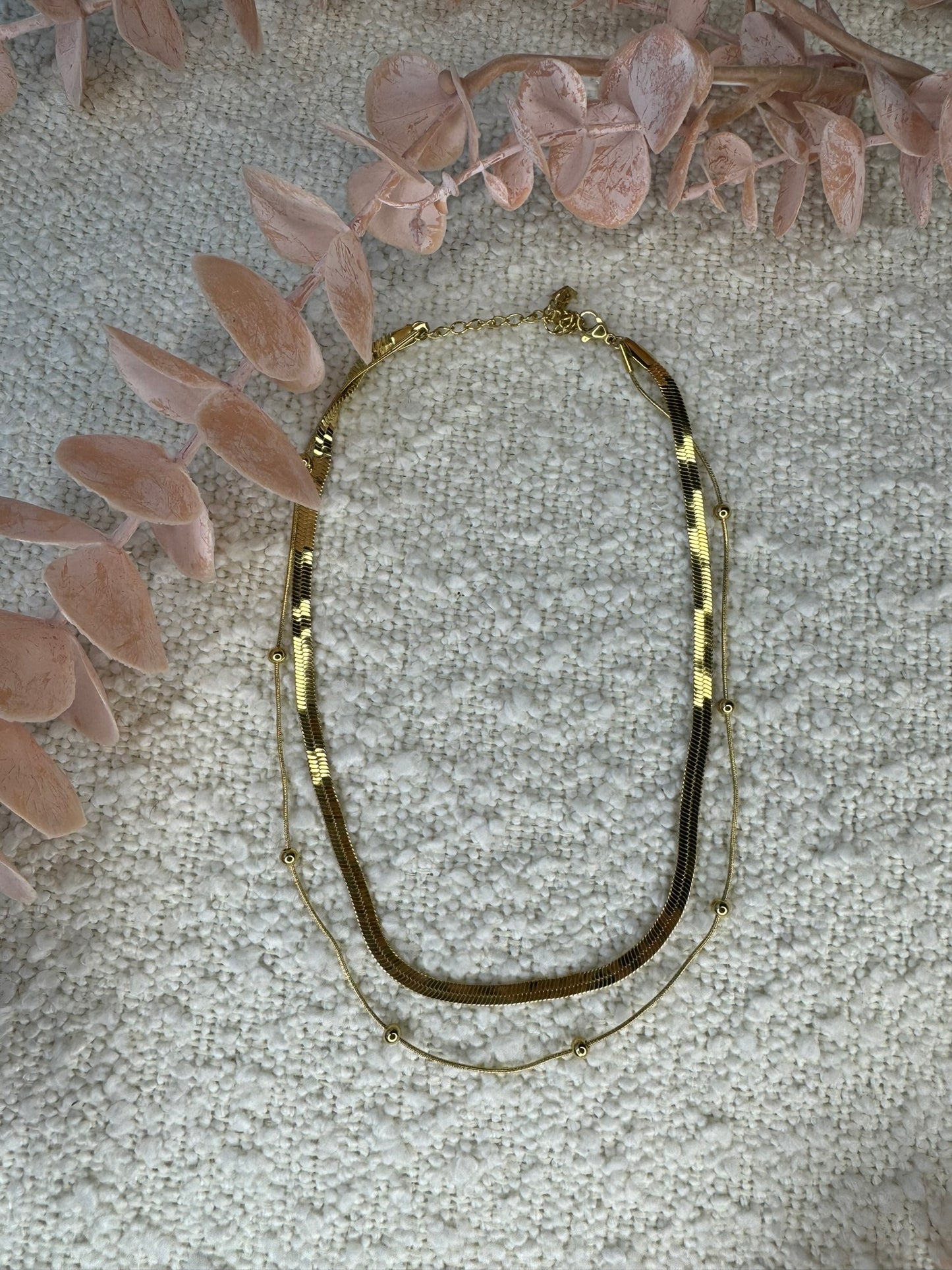 Ketting Dubbel - Goud