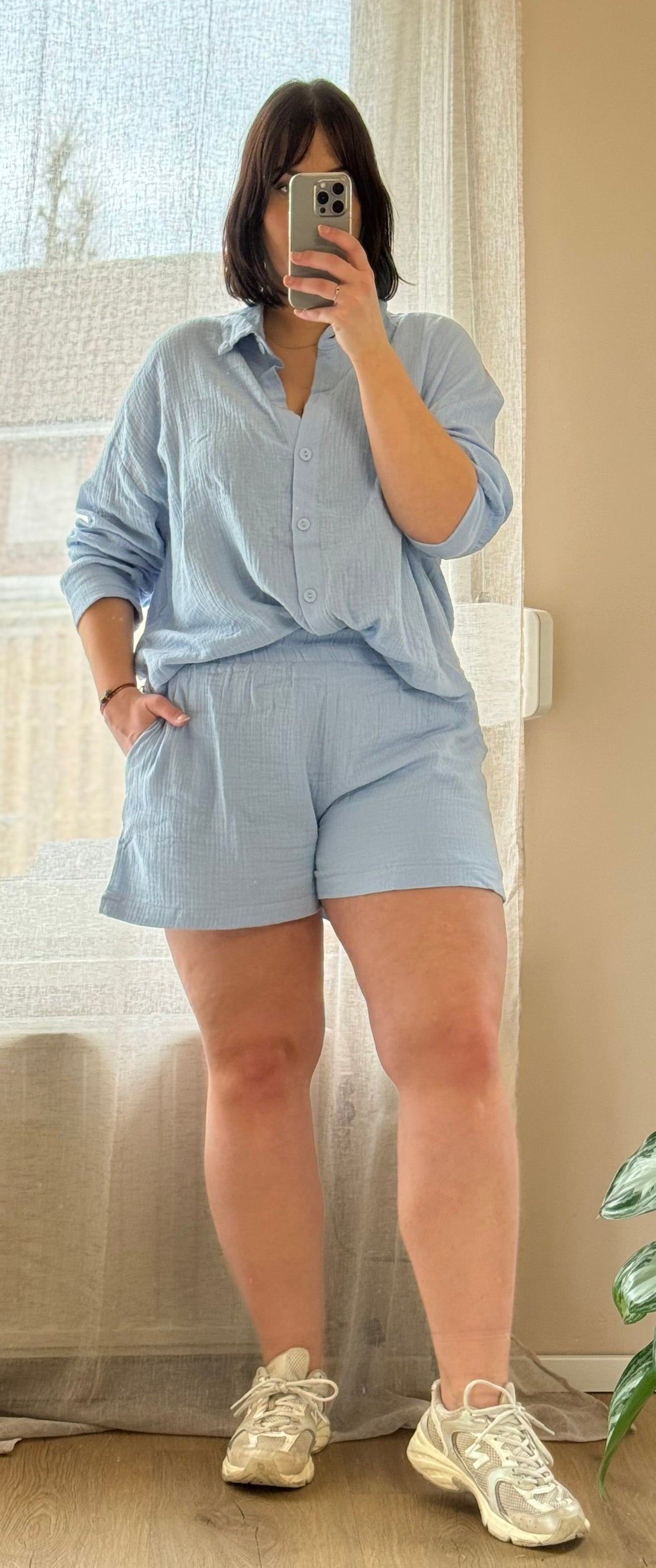 Nina short - Babyblue