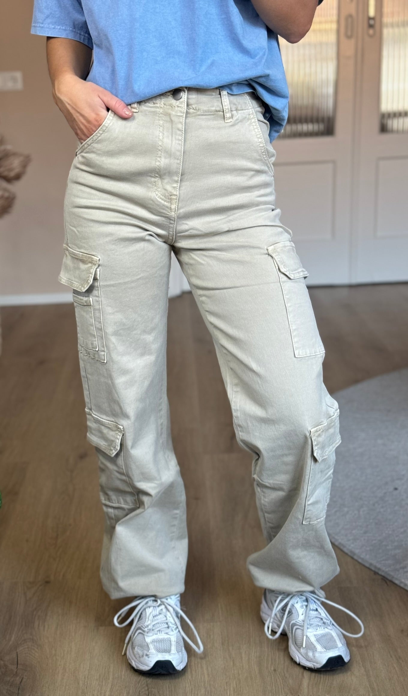 Cargo broek - Beige